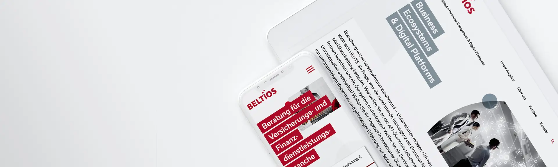 Rebranding BELTIOS: Website Re-Design