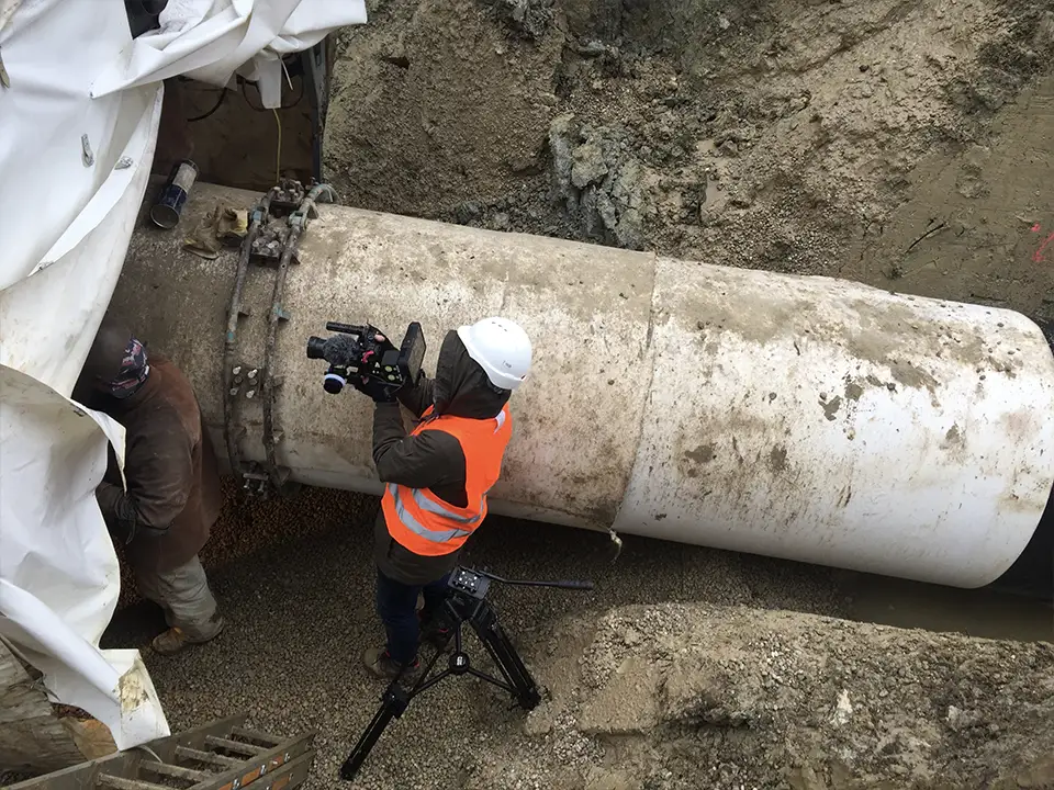 Dokumentation Pipelinebau: Making of – Näher ran!