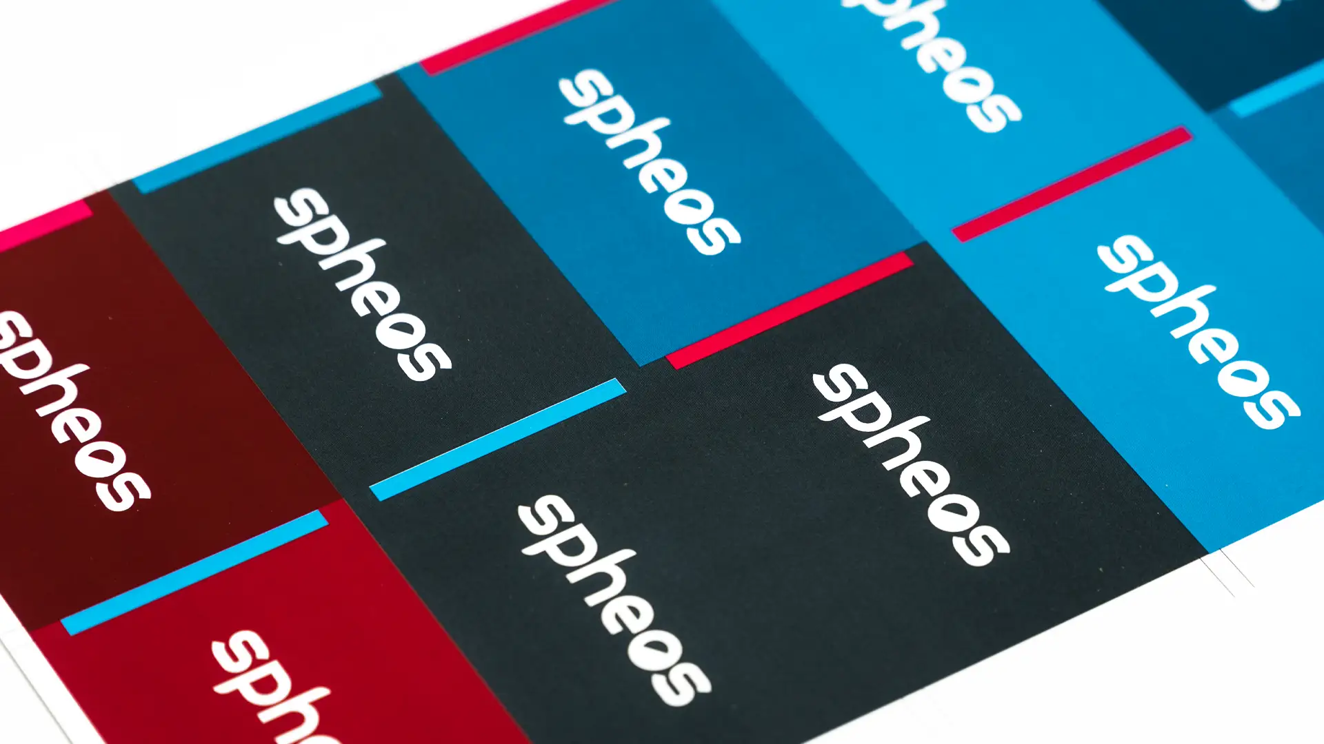 Branding Spheos: Visitenkarten Rückseiten