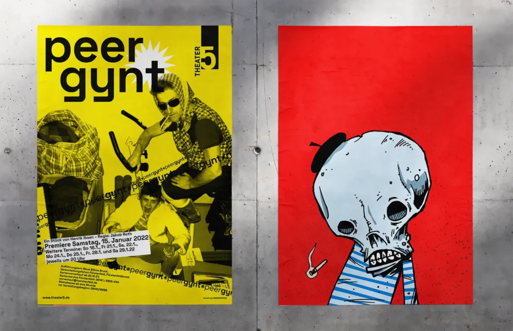 Kultur Branding Theater5: Plakate – Peer Gynt