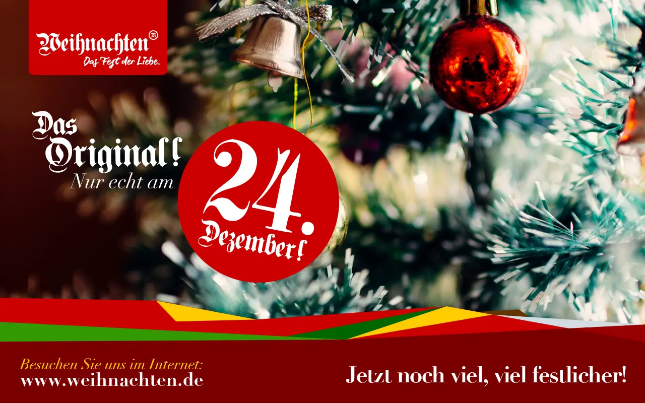 Moodboard zum Thema Weihnachten: Werbung für Weihnachten