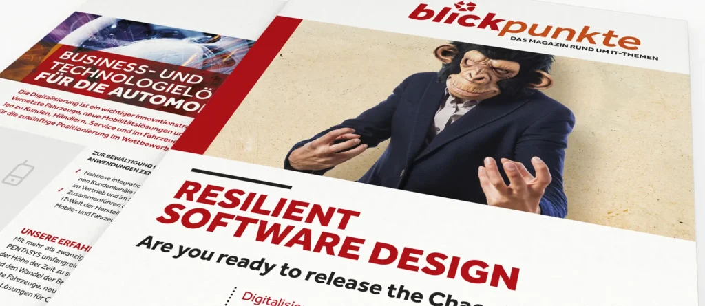 Corporate Design IT Beratung – Kundenmagazin