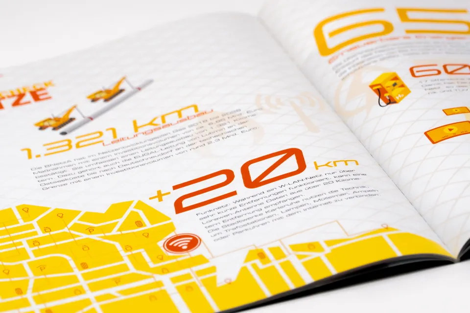 Editorial Design: Energiespektrum – Netze