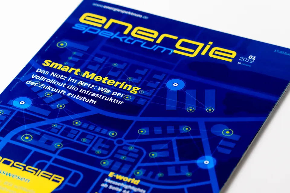 Editorial Design: Energiespektrum – Smart Metering