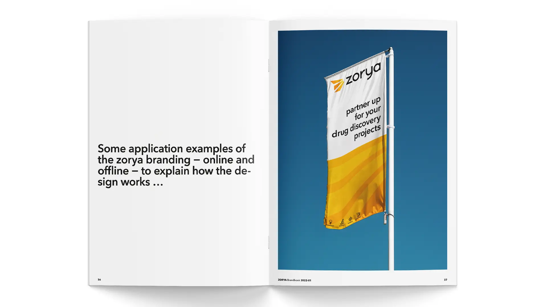 Life Science Branding: Brandbook – Brand Applications 3