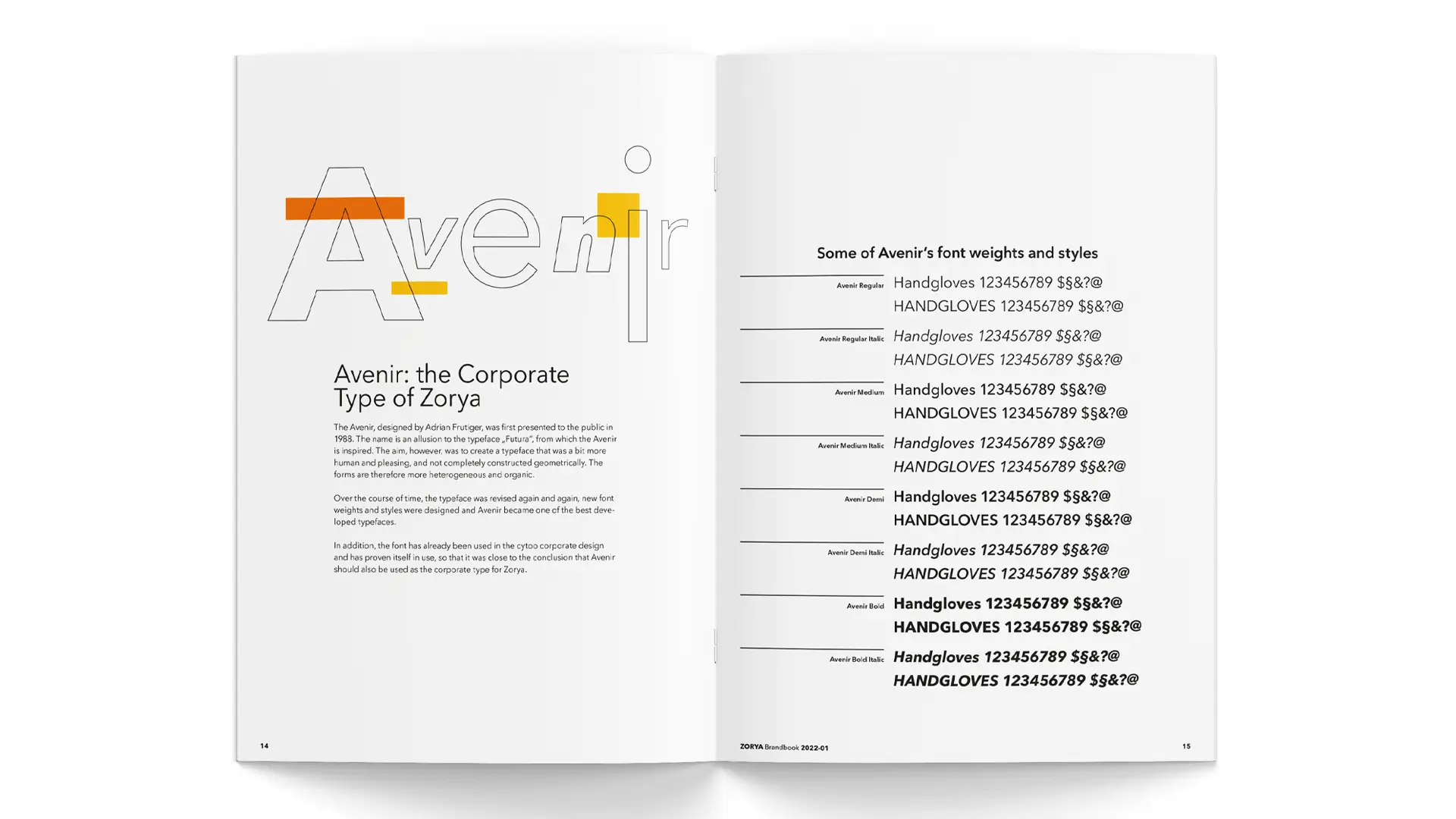 Life Science Branding: Brandbook – Typography