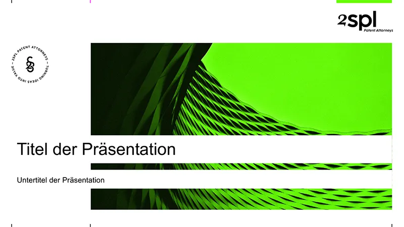 2SPL Powerpoint Master Titel