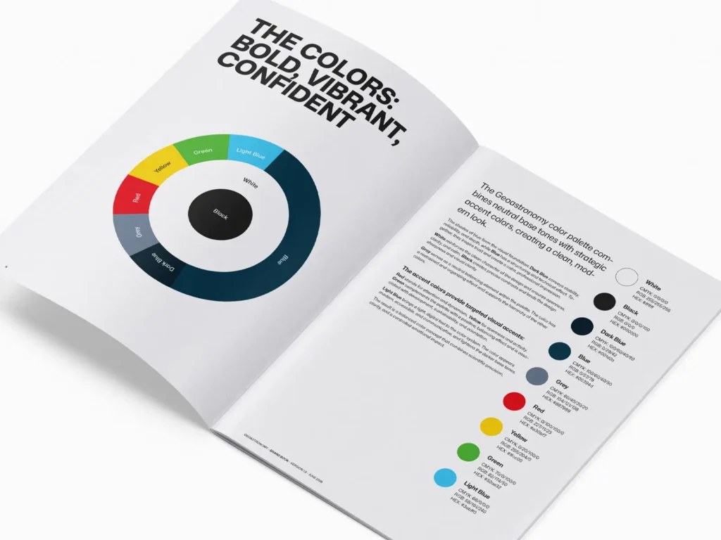 Branding: Brandbook – Farben – zum Basic Branding des Geoastronomy-Projekts